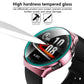 2 in 1  Tempered Glass Screen Protector + Fully Plating PC Case, For Huawei Watch GT2e