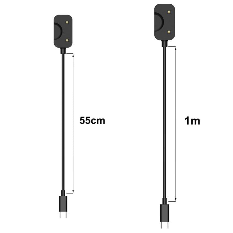Galaxy Fit3 charging cables shown in 55 cm and 1 m lengths