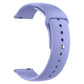 xDfind Pure Color Silicone Watch Band, 20mm, 22mm