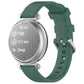xDfind Quick Release Silver Buckle Silicone Watch Band Wristband, For Garmin Lily 2
