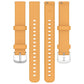 xDfind Quick Release Silver Buckle Silicone Watch Band Wristband, For Garmin Lily 2