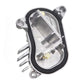 Right LED angel eye lamp module with gray housing and electrical connector