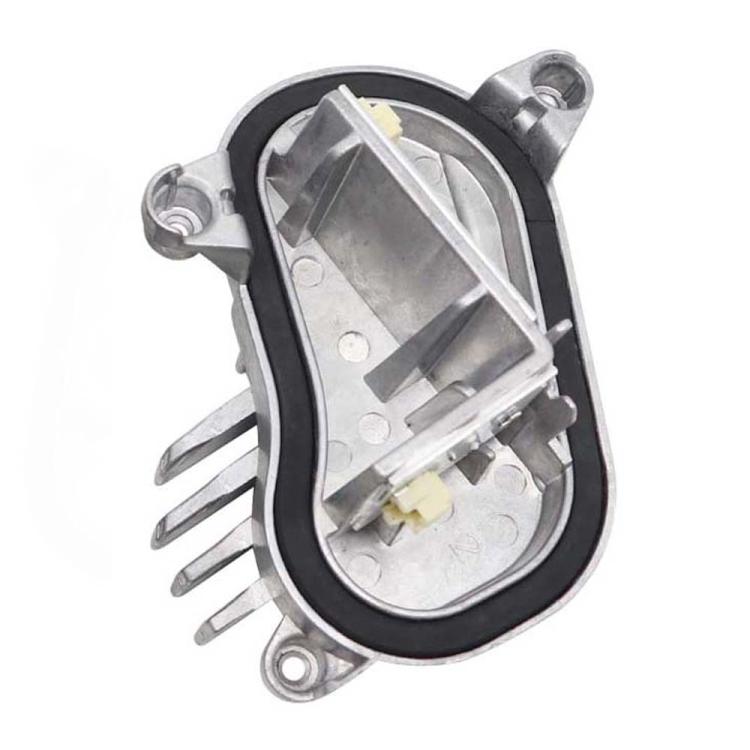 Right LED angel eye lamp module with gray housing and electrical connector