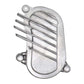Right LED daytime running light housing with grille-style light cover