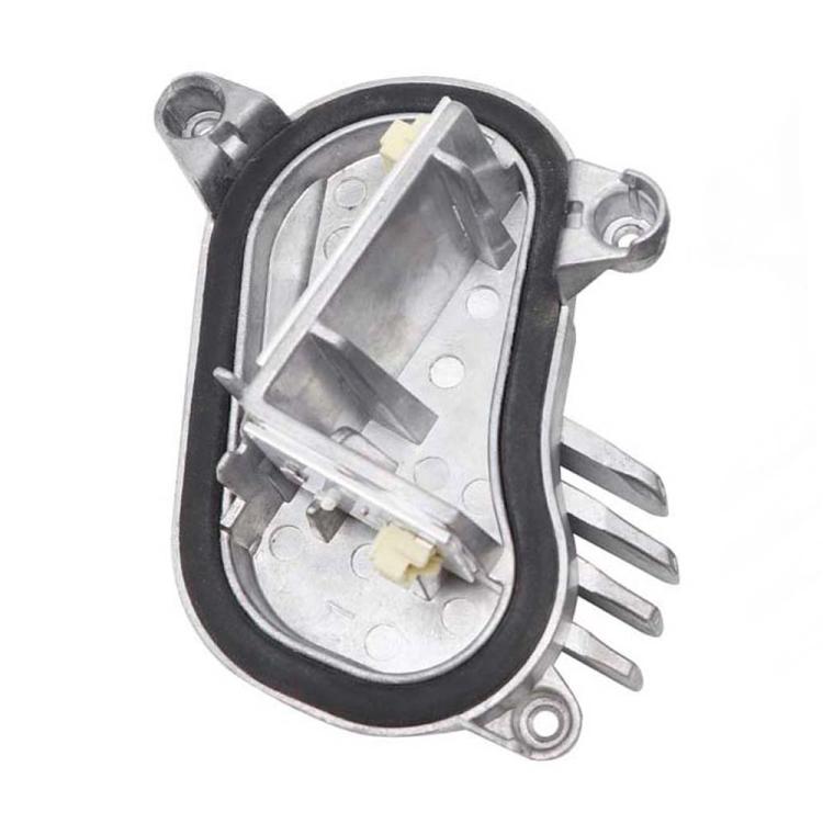 Left LED daytime running light module with internal circuit and bulb holder