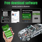 Battery monitor app download and Bluetooth connection steps with phone and test device