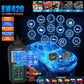 KONNWEI KW420 OBD2 car diagnostic scan tool with color screen and buttons