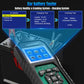 KONNWEI KW420 OBD2 scanner showing car battery test menu on color display