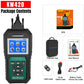 KONNWEI KW420 OBD2 scan tool kit with display unit, USB/OBDII cables, pouch, manual