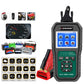 KONNWEI KW470 OBD2 scan tool with red diagnostic cable and clamp connector