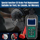 KONNWEI KW470 OBD2 diagnostic tool attached to vehicle wiring with color screen