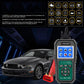 KONNWEI KW470 OBD2 scan tool with front panel and red OBD connector