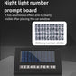 Solar car air purifier with delivery number sticker and visible front solar panel