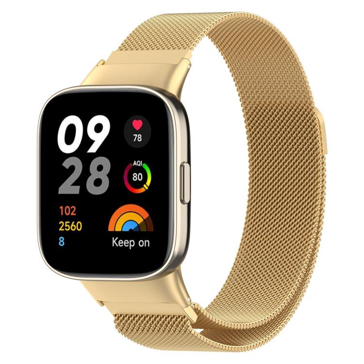 xDfind Milanese Magnetic Metal Steel Mesh Watch Band, For Redmi Watch 3