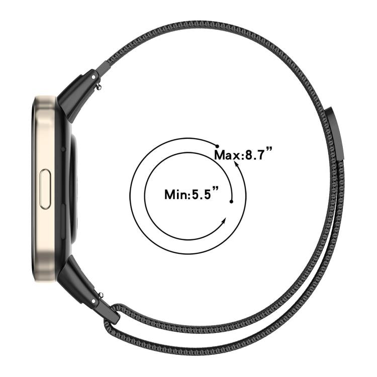 xDfind Milanese Magnetic Metal Steel Mesh Watch Band, For Redmi Watch 3