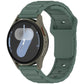 I-Shaped Solid Color Silicone Watch Band, 18mm