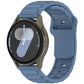 I-Shaped Solid Color Silicone Watch Band, 18mm