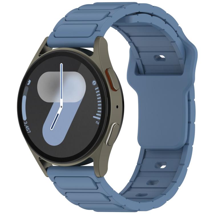 I-Shaped Solid Color Silicone Watch Band, 18mm