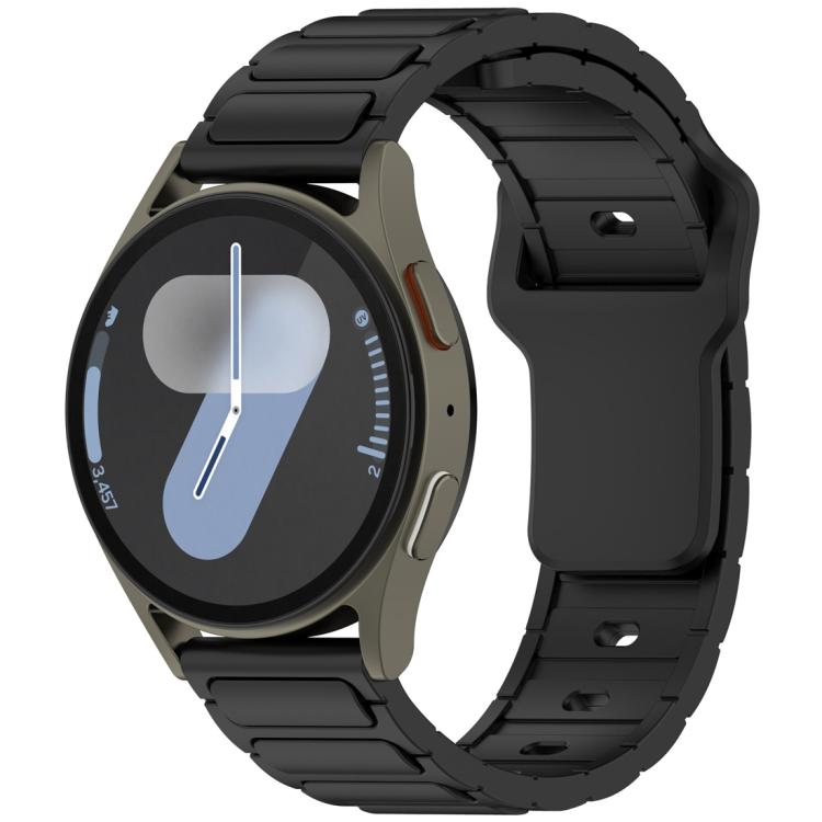 I-Shaped Solid Color Silicone Watch Band, 18mm