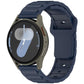 I-Shaped Solid Color Silicone Watch Band, 18mm