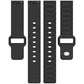 I-Shaped Solid Color Silicone Watch Band, 18mm