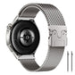 xDfind Milanese Parachute Buckle Stainless Steel Raised Fine Mesh Watch Band, 20mm, 22mm