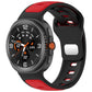 xDfind Dual Color Silicone Watch Band, For Galaxy Watch9 / 8 / 8 Classic