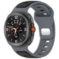 xDfind Dual Color Silicone Watch Band, For Galaxy Watch9 / 8 / 8 Classic