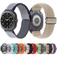 Wave Pattern Nylon Braided Watch Band, For Galaxy Watch9 / 8 / 8 Classic