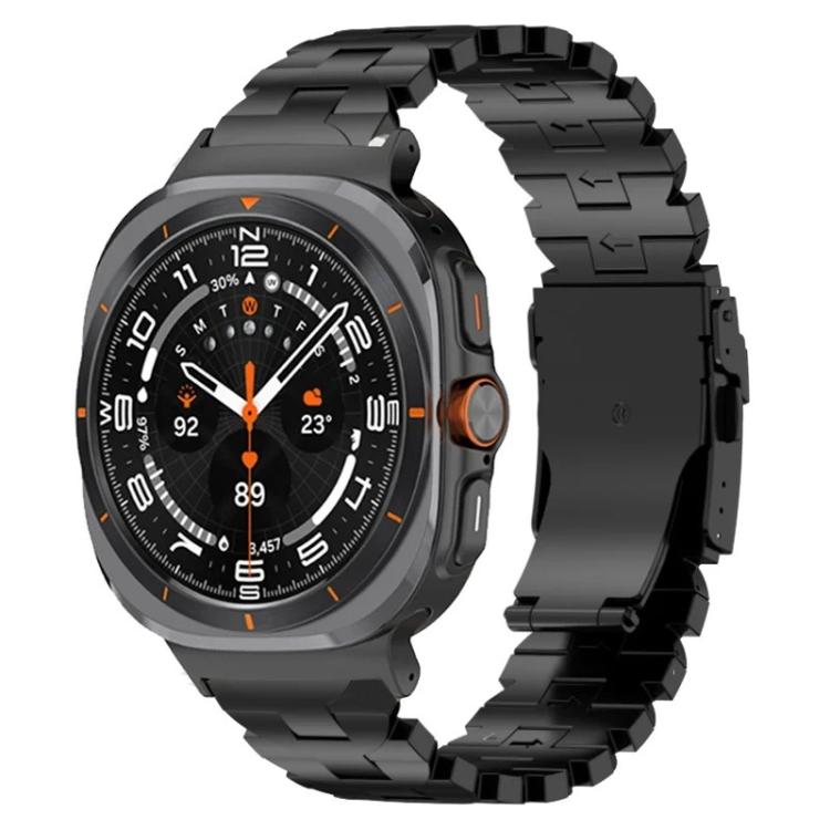 Butterfly Safety Buckle Titanium Alloy Watch Band, For Galaxy Watch9 / 8 / 8 Classic