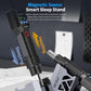 Portable hot air gun with magnetic sensor smart stand and resting nozzle
