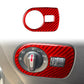 Carbon Fiber Car Headlight Switch Panel Decorative Sticker for SEAT Leon 2005-2012, Headlight Switch Panel, Left Driver, Headlight Switch Panel, Right Driver