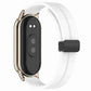 xDfind Folding Buckle Silicone Watch Band, 12mm