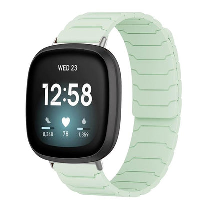 xDfind Magnetic Silicone Watch Band, For Fitbit Versa 4 / 3 / Sense 2 / Sense