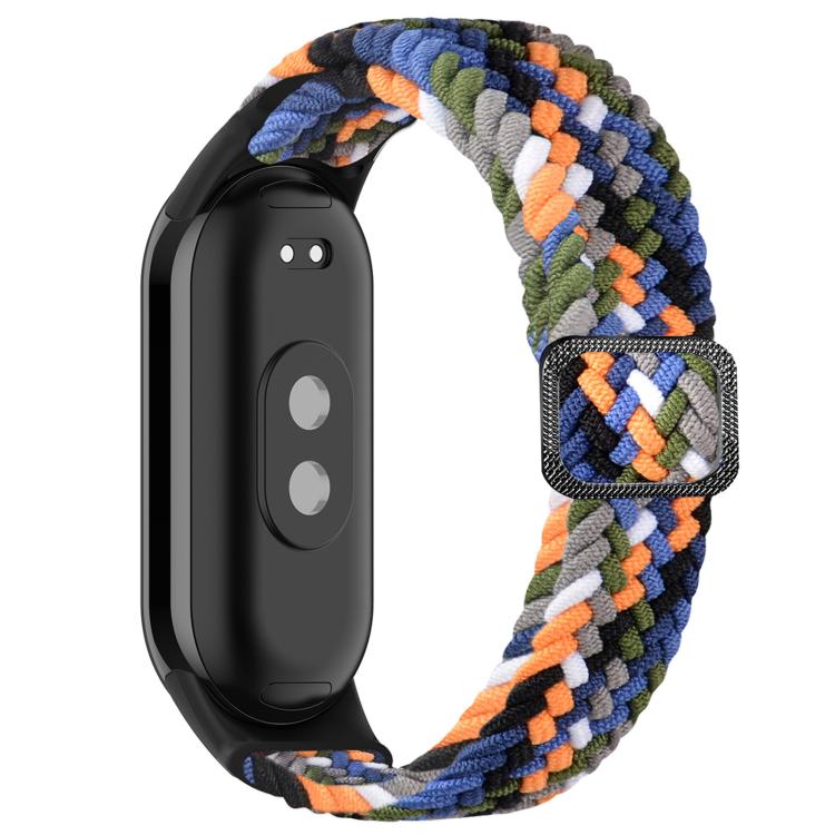 xDfind Adjustable Elastic Nylon Braided Watch Band, For Xiaomi Smart Band 11 / 10 / 9 / 8