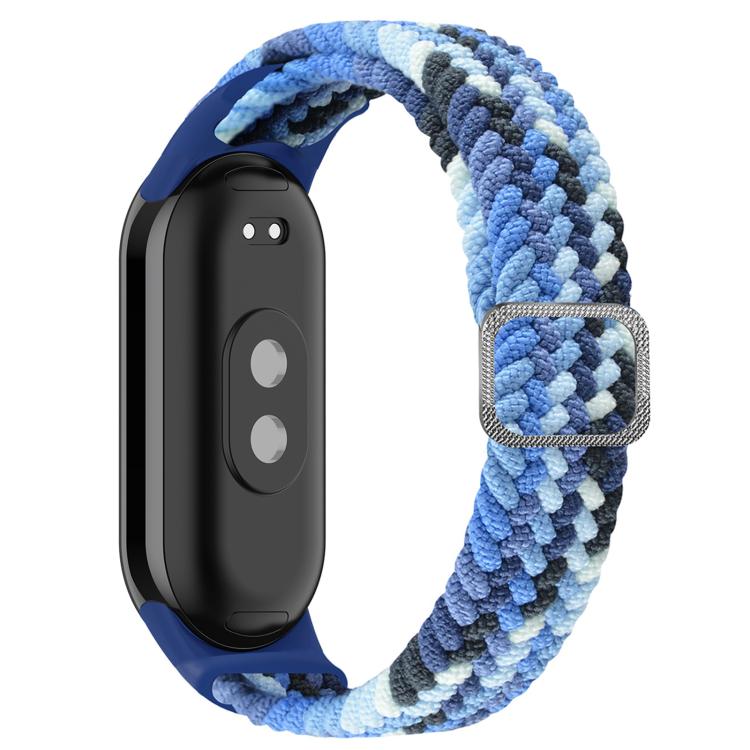 xDfind Adjustable Elastic Nylon Braided Watch Band, For Xiaomi Smart Band 11 / 10 / 9 / 8