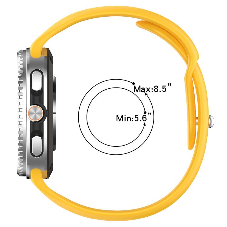 xDfind Reverse Buckle Silicone Watch Band, For Galaxy Watch9 / 8 / 8 Classic
