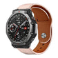 xDfind Rivet Buckle Genuine Leather Watch Band, 20mm, 22mm