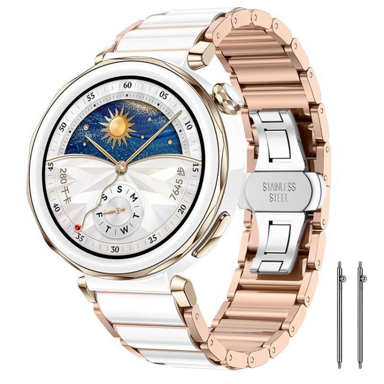 xDfind Ceramic Stainless Steel Watch Band, For Huawei Watch GT 7 41mm / GT 6 41mm