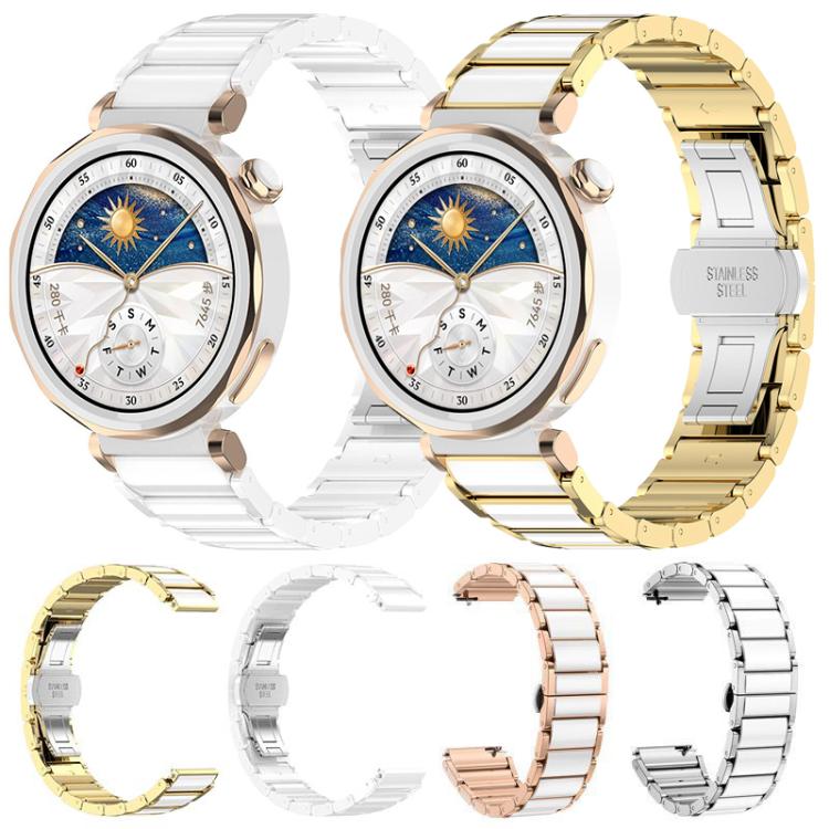 xDfind Ceramic Stainless Steel Watch Band, For Huawei Watch GT 7 41mm / GT 6 41mm