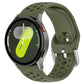 xDfind Silver Buckle Silicone Sport Watch Band, For Samsung Galaxy Watch 7 / 6 / 5 / FE