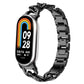 xDfind Single-row Denim Chain Stainless Steel Watch Band, For Xiaomi Smart Band 11 / 10 / 9 / 8