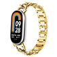 xDfind Single-row Denim Chain Stainless Steel Watch Band, For Xiaomi Smart Band 11 / 10 / 9 / 8