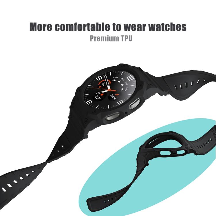 Integrated TPU Watch Band, For Galaxy Watch9 / 8 44mm, For Galaxy Watch9 / 8 40mm