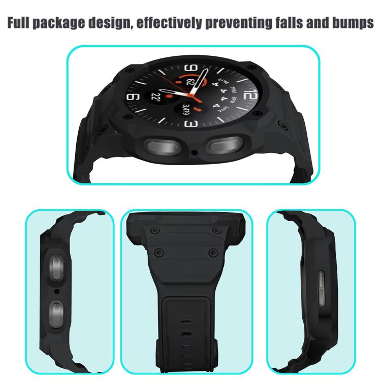 Integrated TPU Watch Band, For Galaxy Watch9 / 8 44mm, For Galaxy Watch9 / 8 40mm