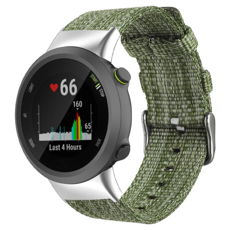 xDfind Nylon Canvas Watch Band, For Garmin Forerunner 45 / 45S / Swim 2