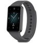 Dark gray TPU sport watch band for Honor Band 9, shown on watch