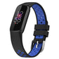 xDfind Breathable Holes Two-color Silicone Watch Band, For Fitbit Luxe