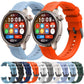 xDfind Black Buckle Silicone Watch Band, For Amazfit Balance