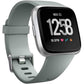 For Fitbit Versa 2 / Versa / Versa Lite xDfind Flat Holes Solid Color Silicone Watch Band, S, L